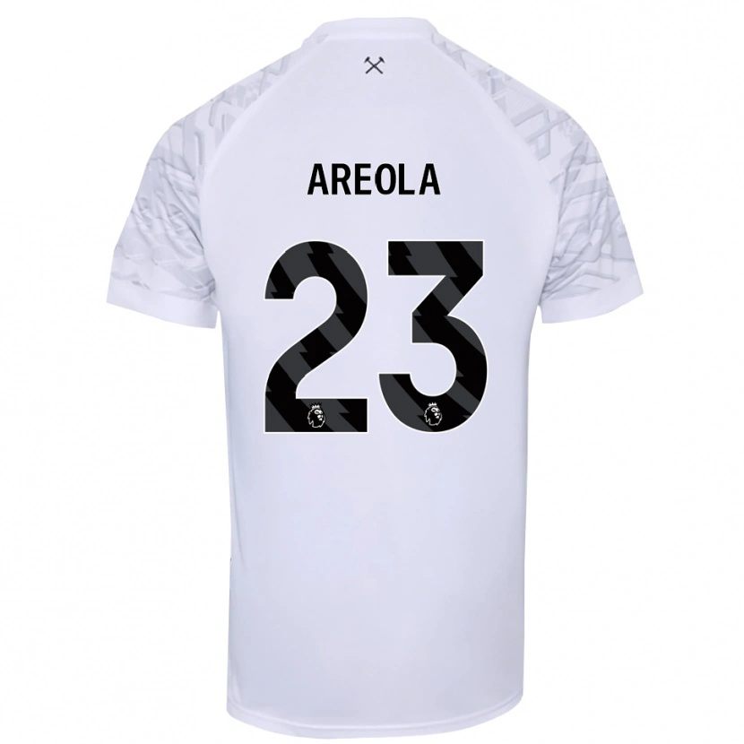 Danxen Criança Alphonse Areola #23 Preto Branco Camisola Guarda-Redes 2025/26 Camisa