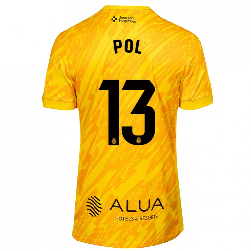 Danxen Criança Joan Pol #13 Laranja Preto Camisola Guarda-Redes 2025/26 Camisa
