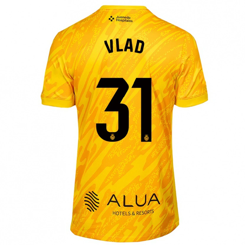Danxen Criança Rares Vlad #31 Laranja Preto Camisola Guarda-Redes 2025/26 Camisa
