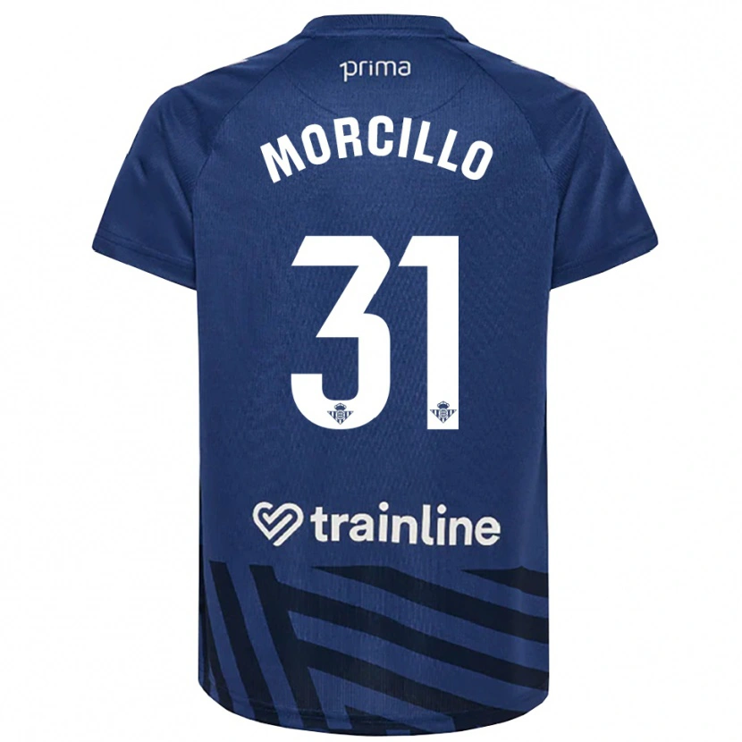 Danxen Criança Ana Morcillo #31 Azul Real Branco Camisola Guarda-Redes 2025/26 Camisa