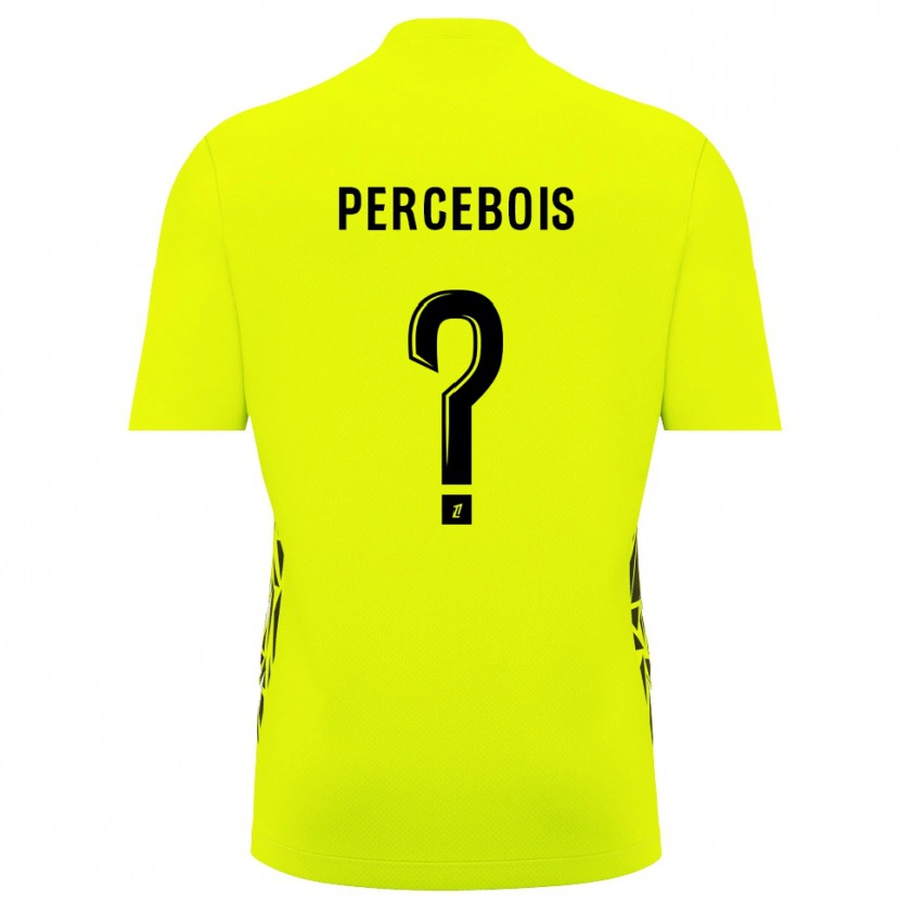 Danxen Criança Marie Percebois #0 Verde Fluorescente Camisola Guarda-Redes 2025/26 Camisa