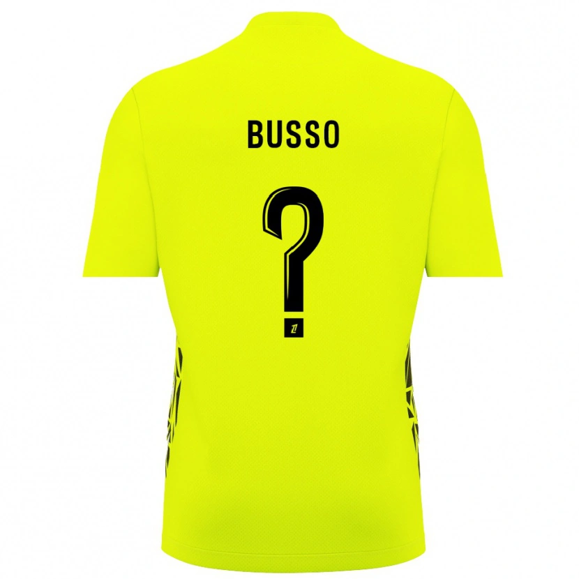 Danxen Criança Louise Busso #0 Verde Fluorescente Camisola Guarda-Redes 2025/26 Camisa