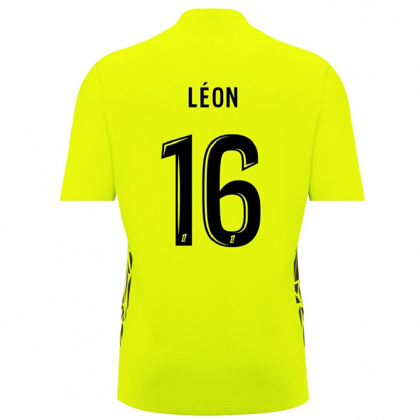 Danxen Criança Donovan Léon #16 Verde Fluorescente Camisola Guarda-Redes 2025/26 Camisa