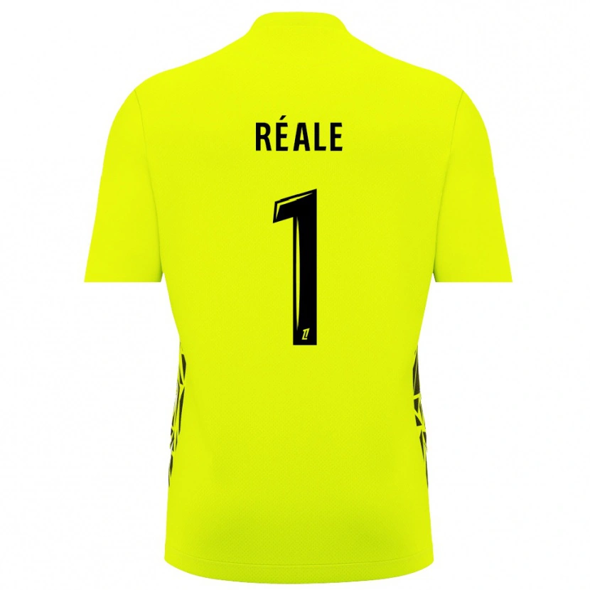 Danxen Criança Pierre Réale #1 Verde Fluorescente Camisola Guarda-Redes 2025/26 Camisa