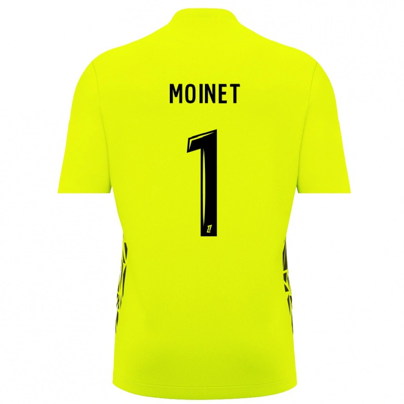 Danxen Criança Victor Moinet #1 Verde Fluorescente Camisola Guarda-Redes 2025/26 Camisa