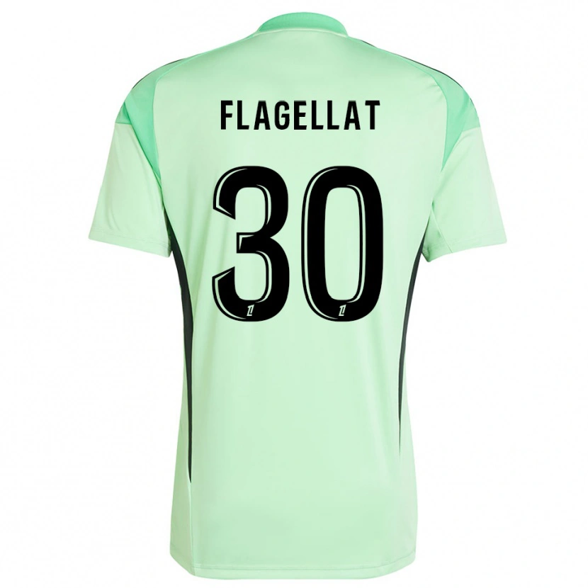 Danxen Criança Alizée Flagellat #30 Verde Claro Preto Camisola Guarda-Redes 2025/26 Camisa