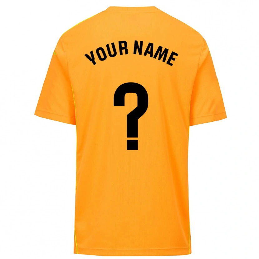 Danxen Criança Real Valladolid Laranja Preto Camisola Guarda-Redes 2025/26 Camisa