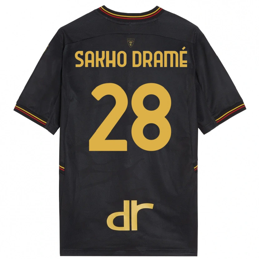 Danxen Criança Samba Sakho Dramé #28 Preto Marrom Camisola Guarda-Redes 2025/26 Camisa