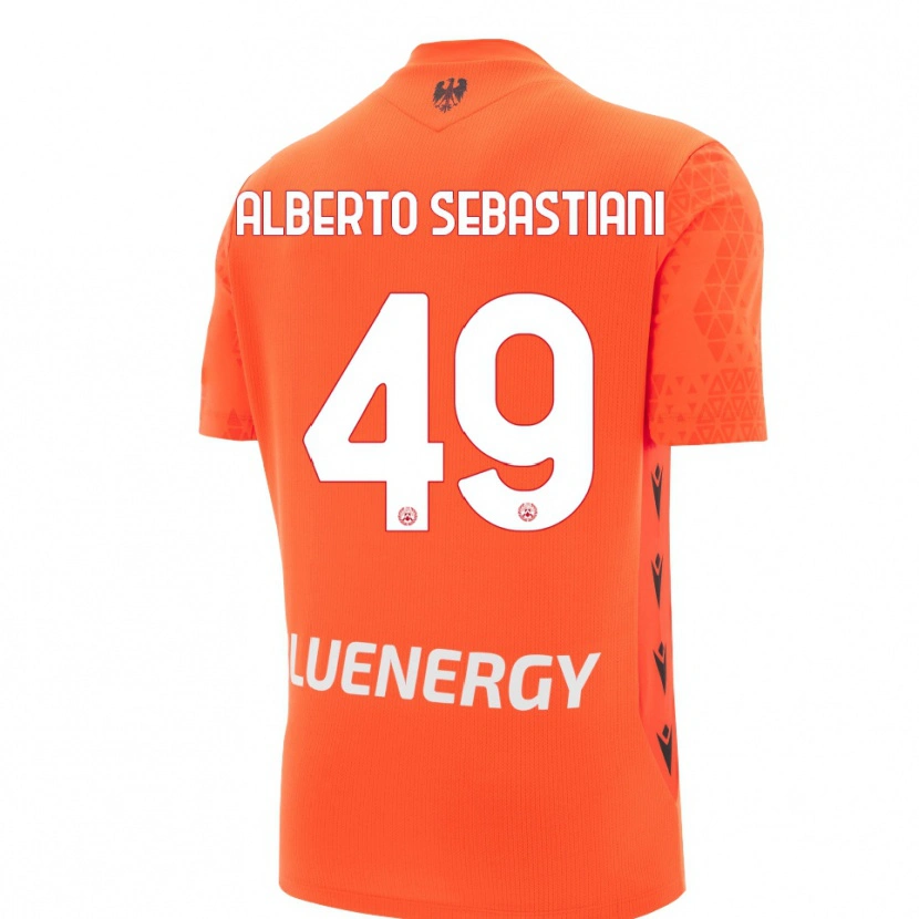Danxen Criança José Alberto Sebastiani #49 Preto Vermelho Laranja Camisola Guarda-Redes 2025/26 Camisa