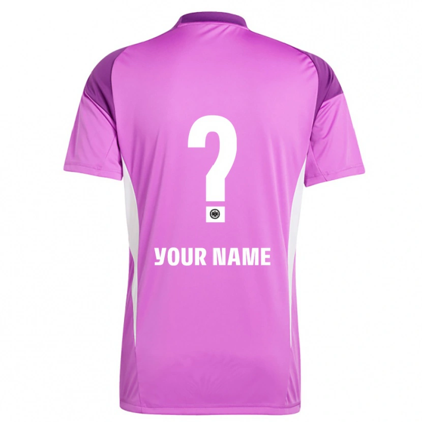 Danxen Criança Eintracht Frankfurt Branco Lilás Camisola Guarda-Redes 2025/26 Camisa