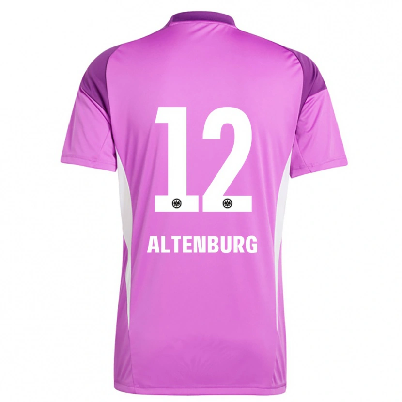 Danxen Criança Lina Altenburg #12 Branco Lilás Camisola Guarda-Redes 2025/26 Camisa