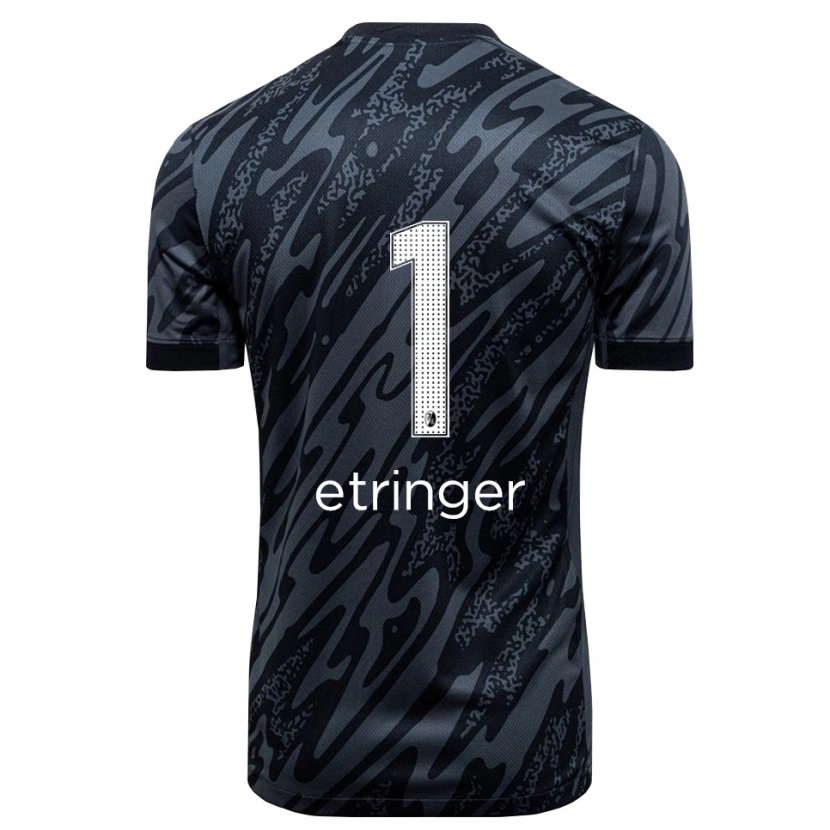 Danxen Criança Elias Etringer #1 Branco Preto Camisola Guarda-Redes 2025/26 Camisa