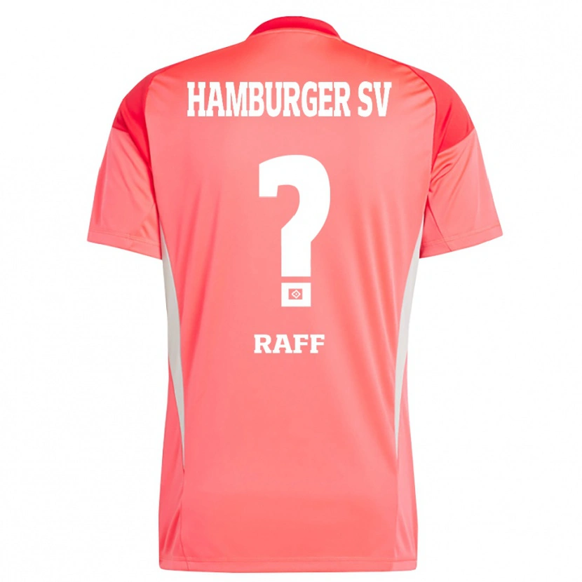 Danxen Criança Dennis Raff #0 Laranja Vermelho Camisola Guarda-Redes 2025/26 Camisa