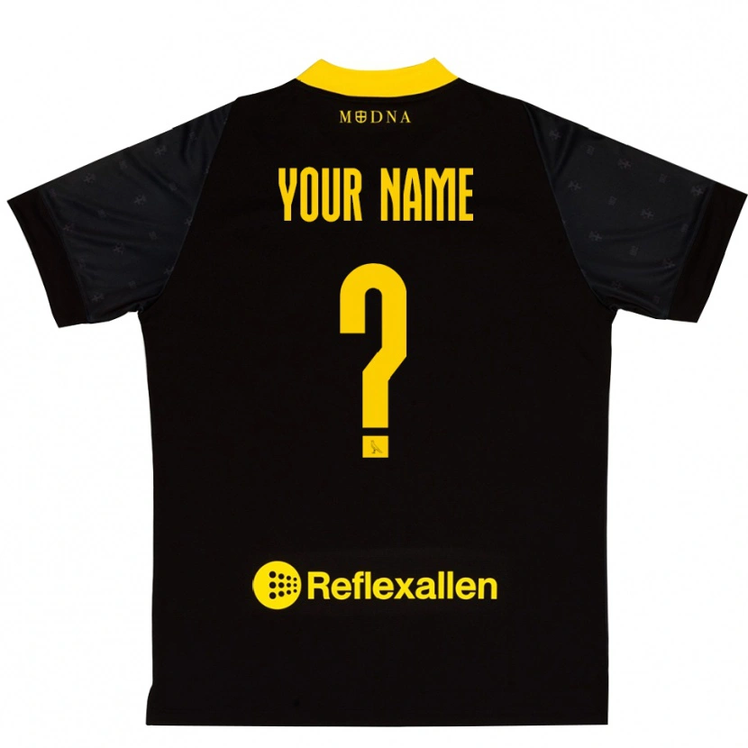 Danxen Criança Modena FC Preto Amarelo Camisola Guarda-Redes 2025/26 Camisa