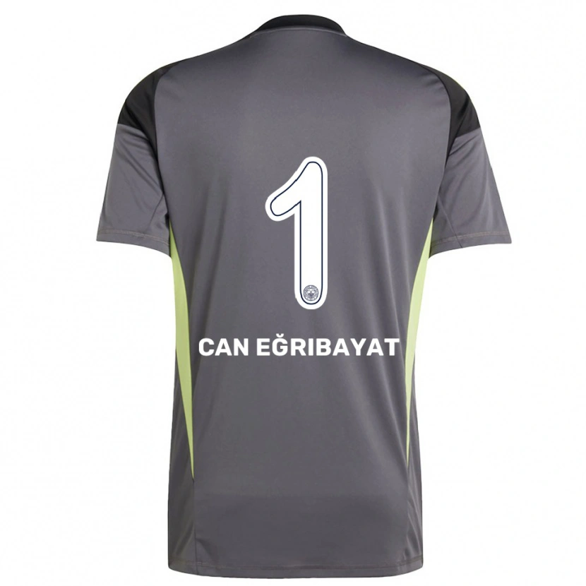 Danxen Criança İrfan Can Eğribayat #1 Preto Cinza Escuro Camisola Guarda-Redes 2025/26 Camisa