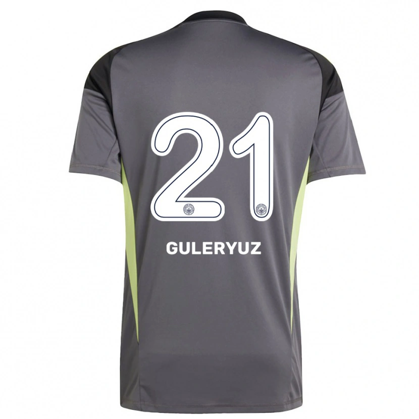 Danxen Criança Göknur Güleryüz #21 Preto Cinza Escuro Camisola Guarda-Redes 2025/26 Camisa