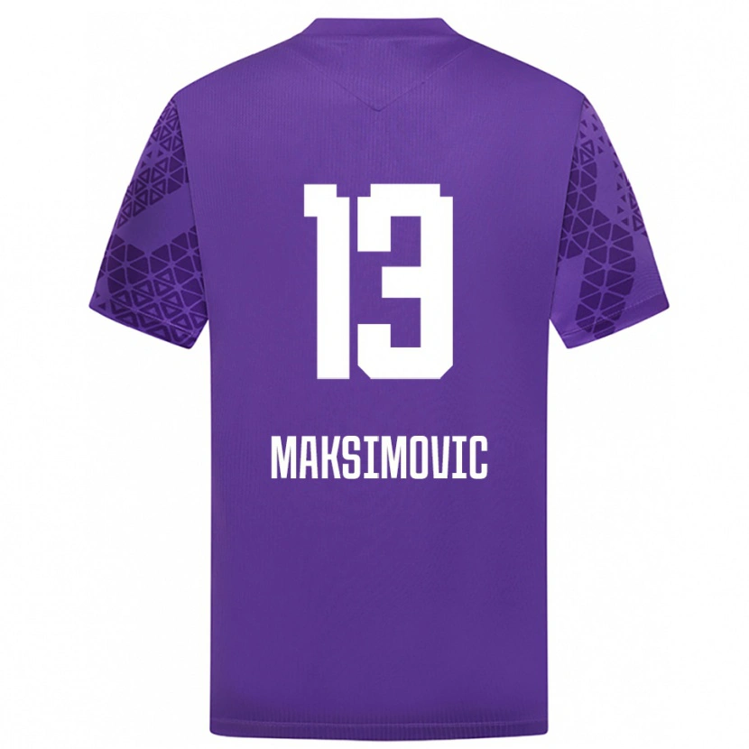 Danxen Criança Filip Maksimovic #13 Branco Índigo Camisola Guarda-Redes 2025/26 Camisa