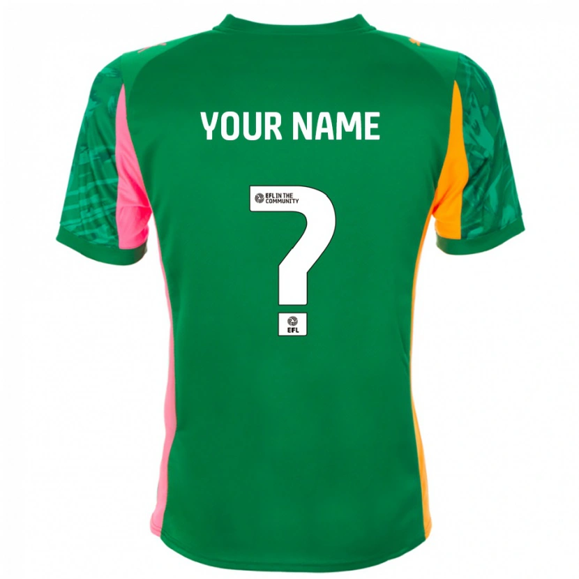 Danxen Homem Blackpool FC Laranja Verde Camisola Guarda-Redes 2025/26 Camisa