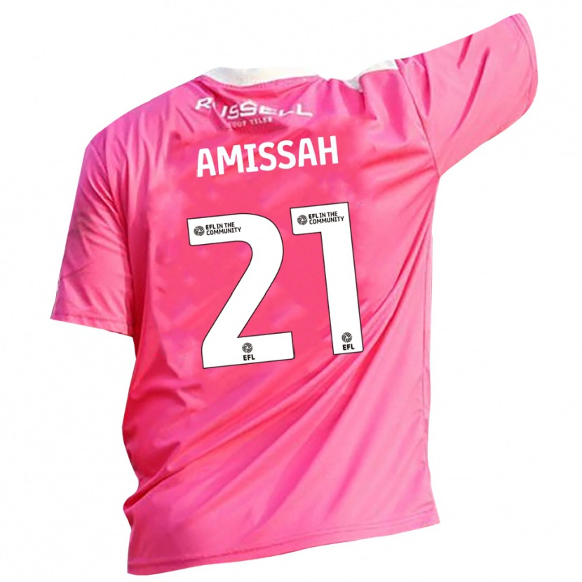 Danxen Homem Jordan Amissah #21 Rosa Rose Camisola Guarda-Redes 2025/26 Camisa