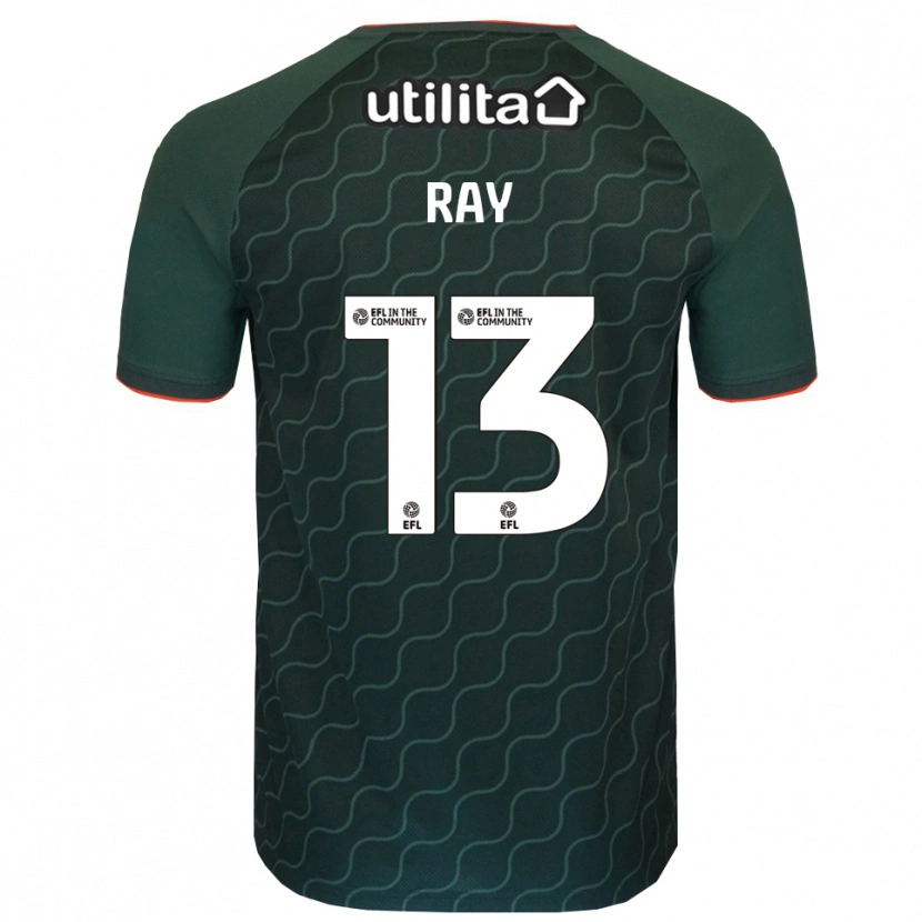 Danxen Homem Celine Ray #13 Verde Escuro Camisola Guarda-Redes 2025/26 Camisa