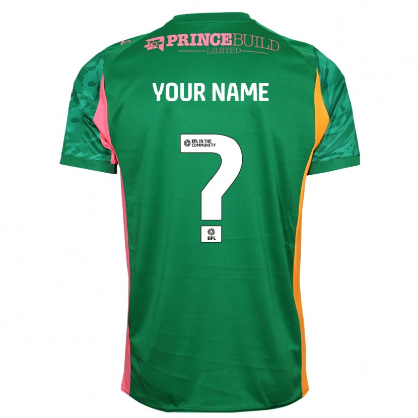 Danxen Homem Peterborough United Verde Rosa Camisola Guarda-Redes 2025/26 Camisa