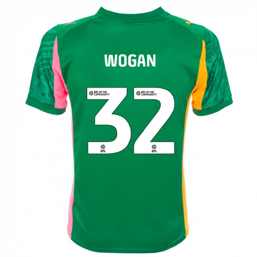 Danxen Homem Andrew Wogan #32 Branco Verde Rosa Camisola Guarda-Redes 2025/26 Camisa