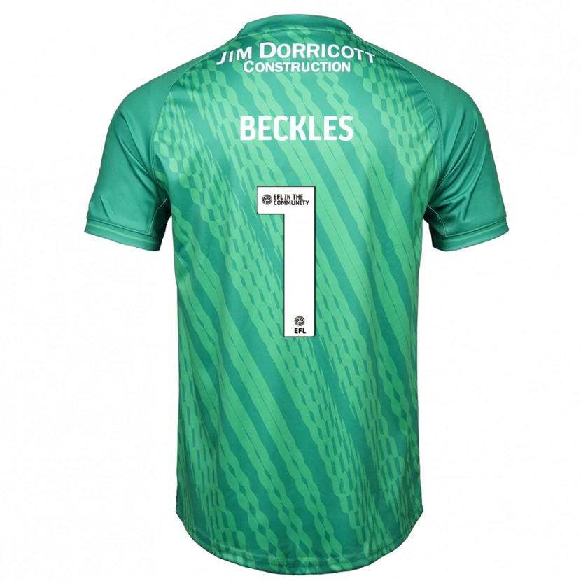 Danxen Homem Frankie Beckles #1 Verde Turquesa Camisola Guarda-Redes 2025/26 Camisa