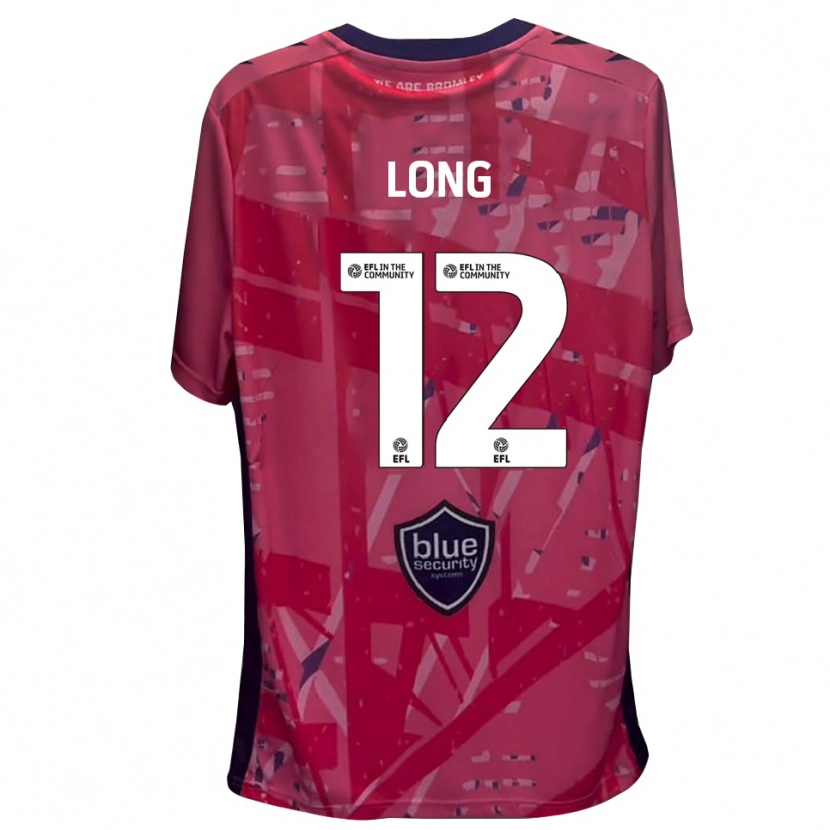 Danxen Homem Sam Long #12 Branco Rosa Camisola Guarda-Redes 2025/26 Camisa