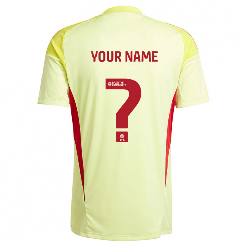 Danxen Homem Swindon Town Amarelo Pálido Camisola Guarda-Redes 2025/26 Camisa
