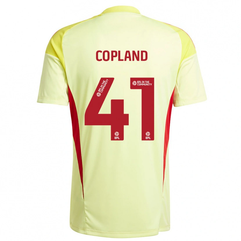 Danxen Homem Jack Copland #41 Amarelo Pálido Camisola Guarda-Redes 2025/26 Camisa