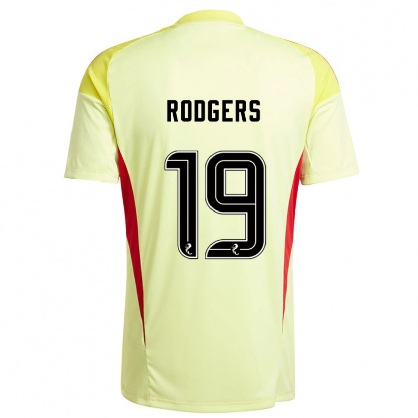 Danxen Homem Lisa Rodgers #19 Vermelho Amarelo Camisola Guarda-Redes 2025/26 Camisa