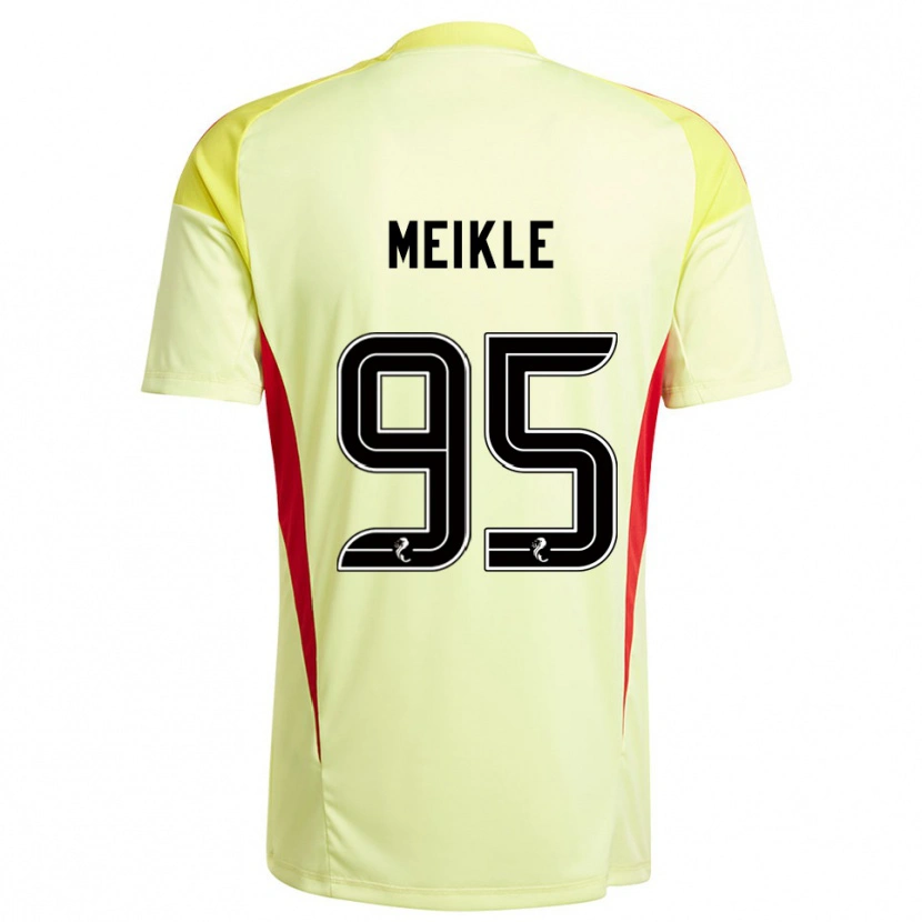 Danxen Homem Corey Shaw #95 Vermelho Amarelo Camisola Guarda-Redes 2025/26 Camisa