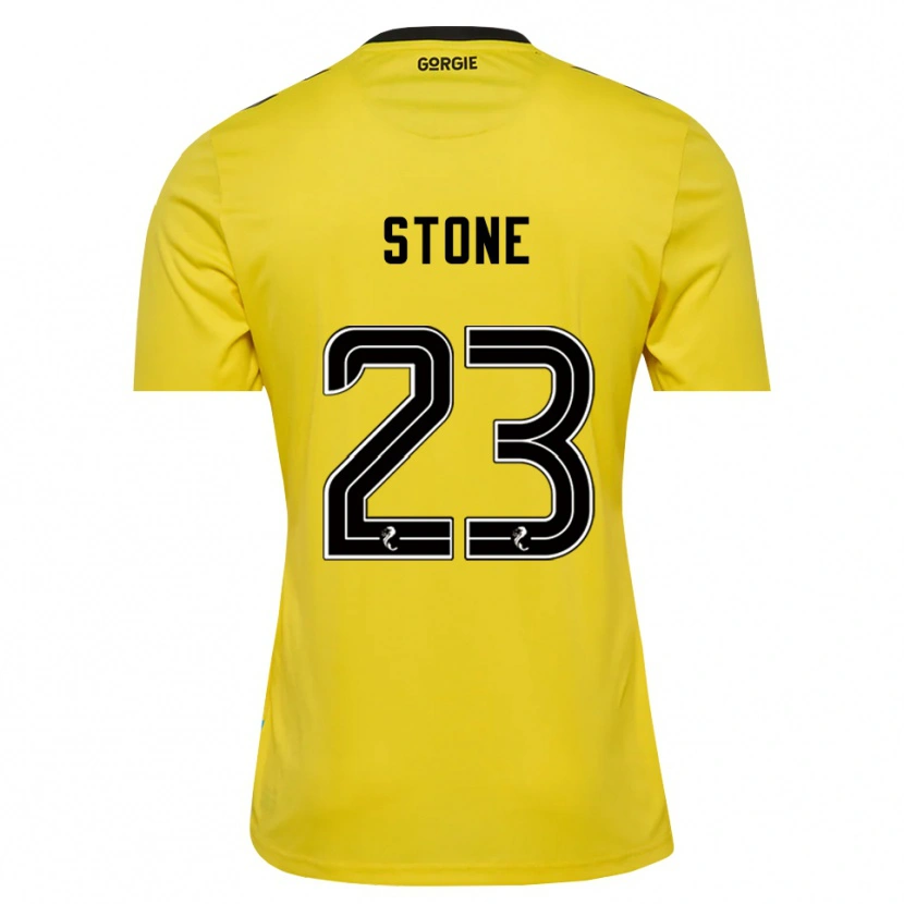 Danxen Homem Harry Stone #23 Preto Vermelho Amarelo Camisola Guarda-Redes 2025/26 Camisa