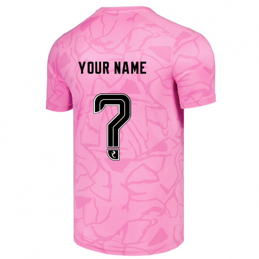 Danxen Homem Hibernian FC Preto Rosa Camisola Guarda-Redes 2025/26 Camisa