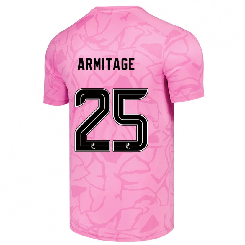 Danxen Homem Rowena Armitage #25 Preto Rosa Camisola Guarda-Redes 2025/26 Camisa