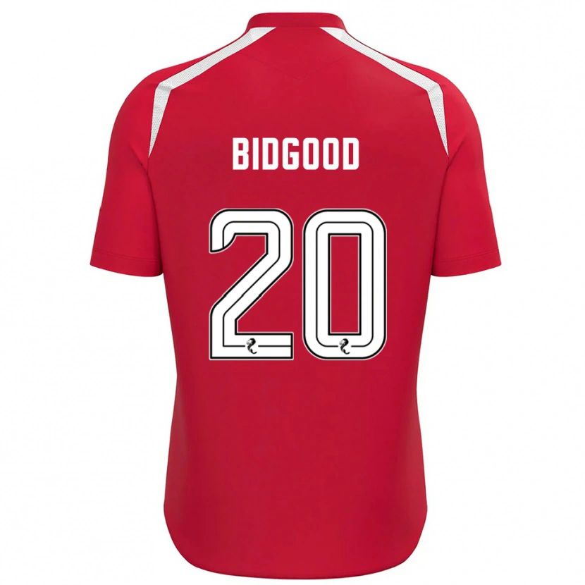 Danxen Homem Aoife Bidgood #20 Branco Vermelho Camisola Guarda-Redes 2025/26 Camisa