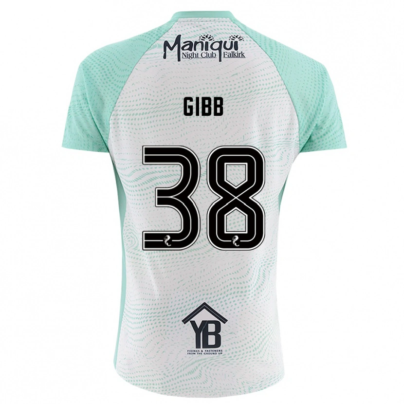 Danxen Homem Thomas Gibb #38 Preto Branco Camisola Guarda-Redes 2025/26 Camisa