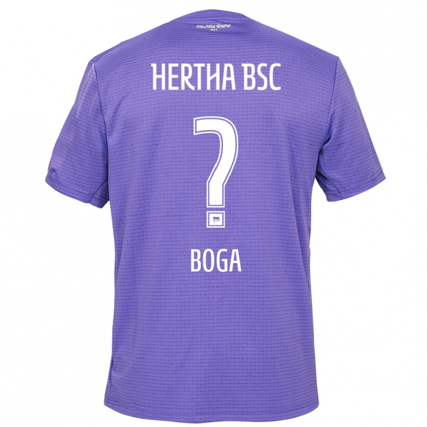Danxen Homem Serkan Boga #0 Roxo Branco Camisola Guarda-Redes 2025/26 Camisa