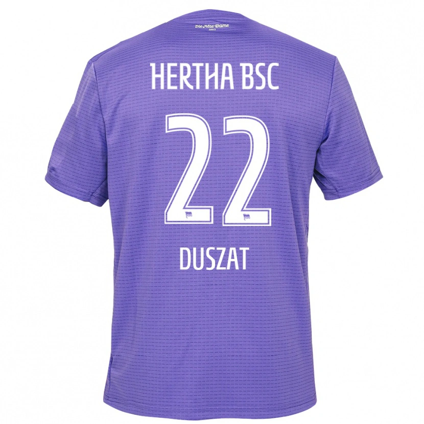 Danxen Homem Sarah Duszat #22 Roxo Branco Camisola Guarda-Redes 2025/26 Camisa