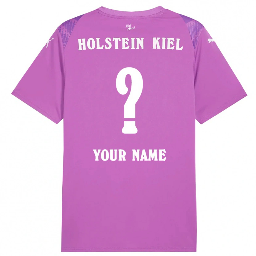 Danxen Homem Holstein Kiel Roxo Branco Camisola Guarda-Redes 2025/26 Camisa