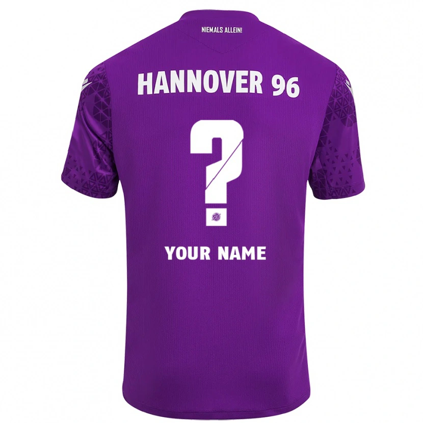 Danxen Homem Hannover 96 Roxo Branco Camisola Guarda-Redes 2025/26 Camisa