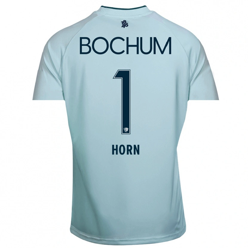 Danxen Homem Timo Horn #1 Ciano-Azul Camisola Guarda-Redes 2025/26 Camisa