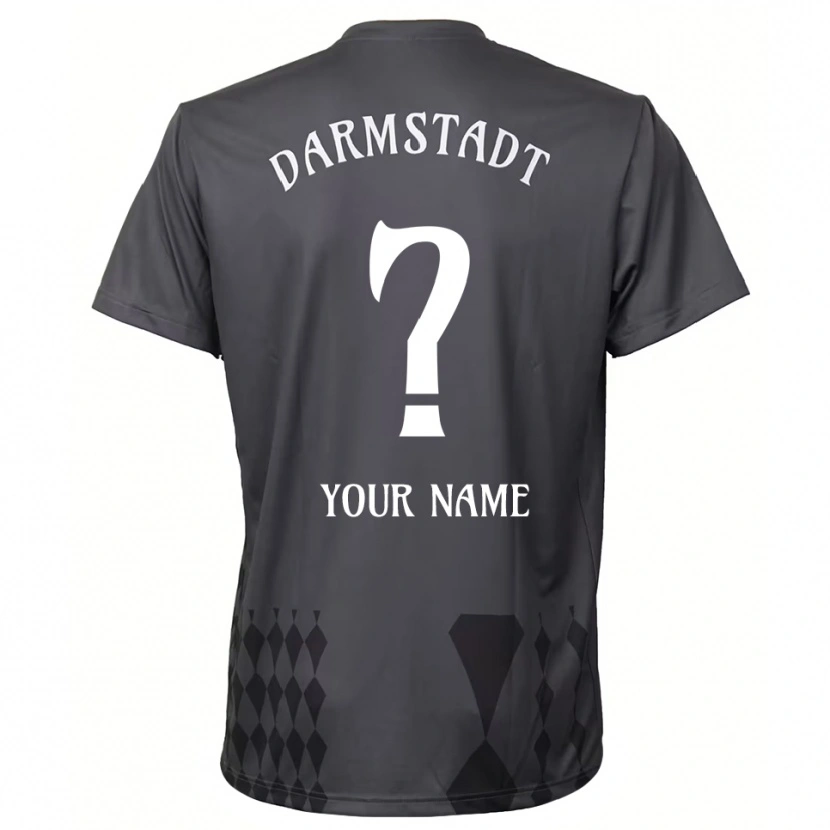 Danxen Homem SV Darmstadt 98 Cinza Escuro Camisola Guarda-Redes 2025/26 Camisa