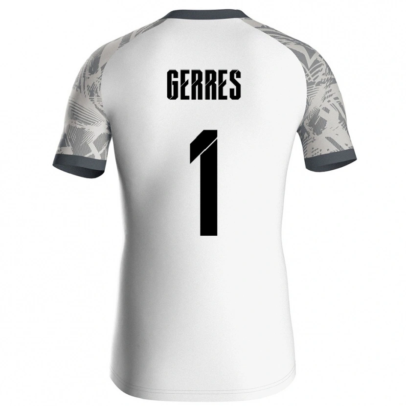 Danxen Homem Romero Gerres #1 Cinza Branco Camisola Guarda-Redes 2025/26 Camisa