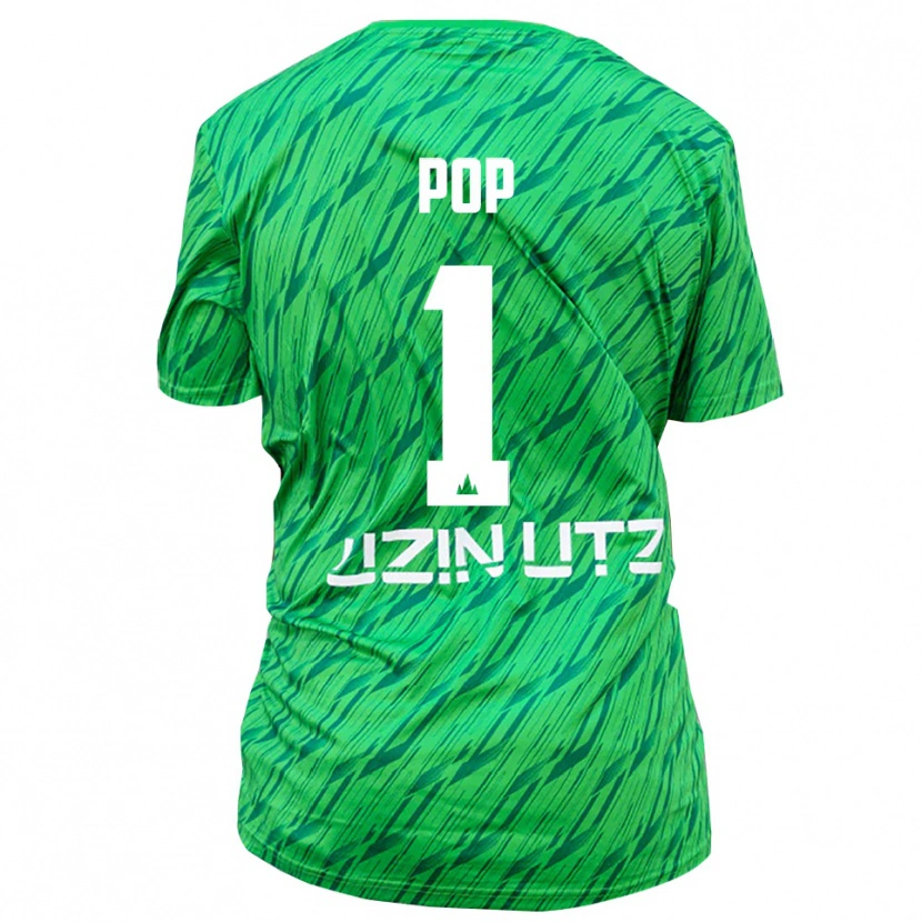 Danxen Homem Nico Pop #1 Verde Vermelho Camisola Guarda-Redes 2025/26 Camisa