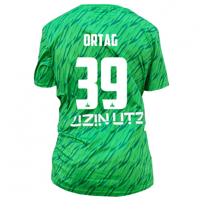 Danxen Homem Christian Ortag #39 Verde Vermelho Camisola Guarda-Redes 2025/26 Camisa