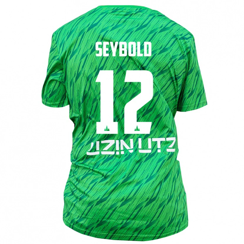 Danxen Homem Marvin Seybold #12 Verde Vermelho Camisola Guarda-Redes 2025/26 Camisa