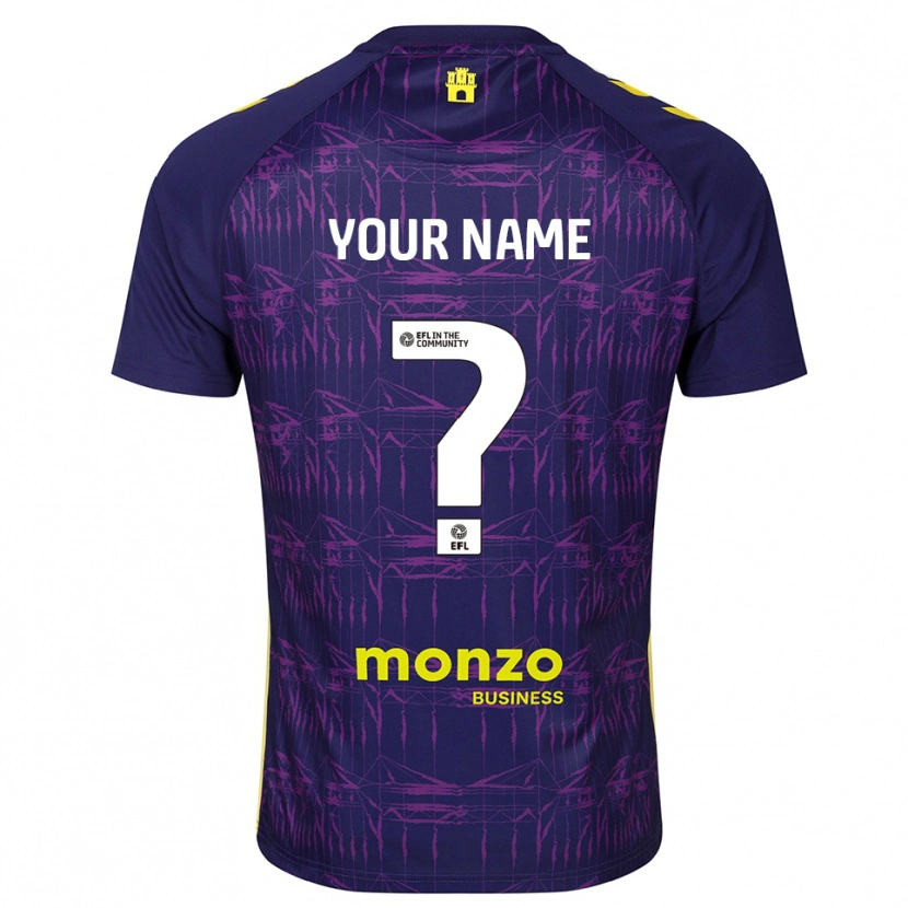 Danxen Homem Coventry City Amarelo Roxo Camisola Guarda-Redes 2025/26 Camisa