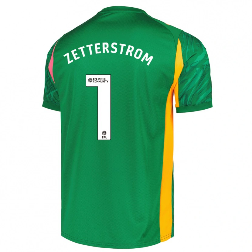 Danxen Homem Jacob Widell Zetterström #1 Verde Rosa Camisola Guarda-Redes 2025/26 Camisa
