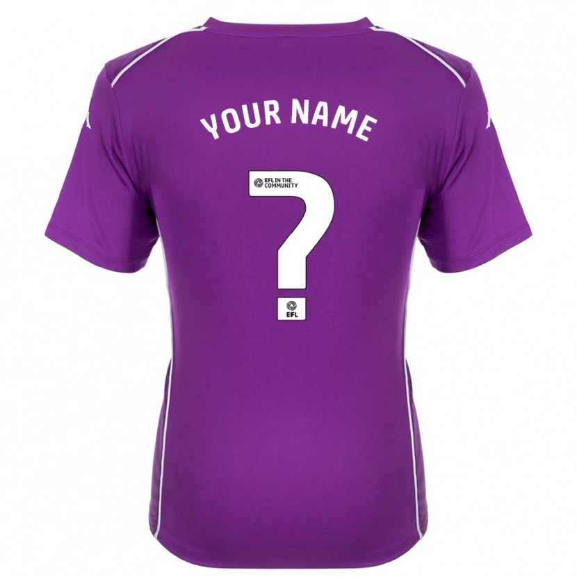 Danxen Homem Hull City AFC Branco Roxo Camisola Guarda-Redes 2025/26 Camisa